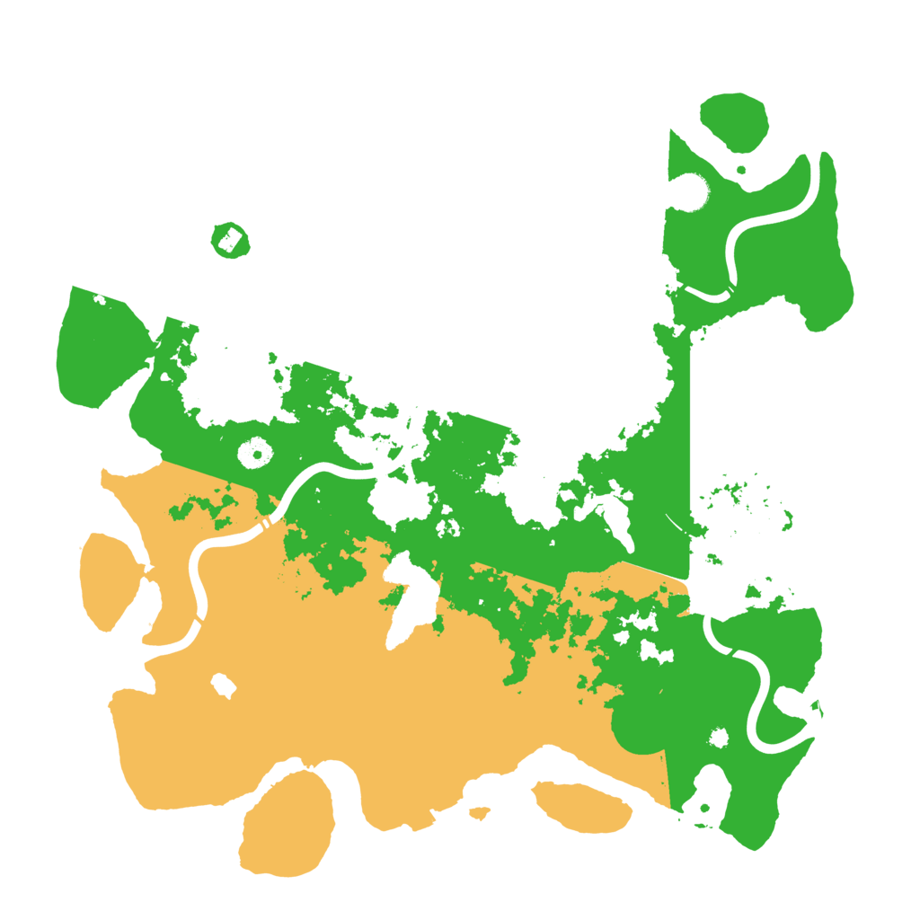 Biome Rust Map: Procedural Map, Size: 4250, Seed: 514373221