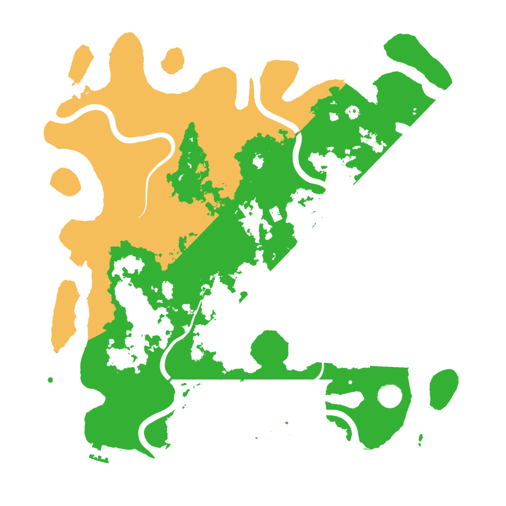 Biome Rust Map: Procedural Map, Size: 3800, Seed: 894445000