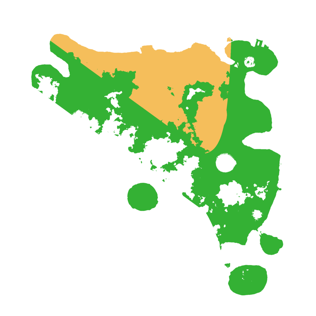 Biome Rust Map: Procedural Map, Size: 3000, Seed: 104702296