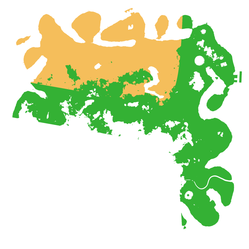 Biome Rust Map: Procedural Map, Size: 4500, Seed: 1764915330
