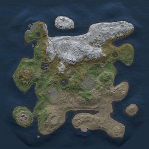 Thumbnail Rust Map: Procedural Map, Size: 2800, Seed: 752391226, 12 Monuments