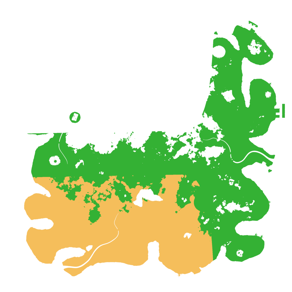 Biome Rust Map: Procedural Map, Size: 4250, Seed: 711498981