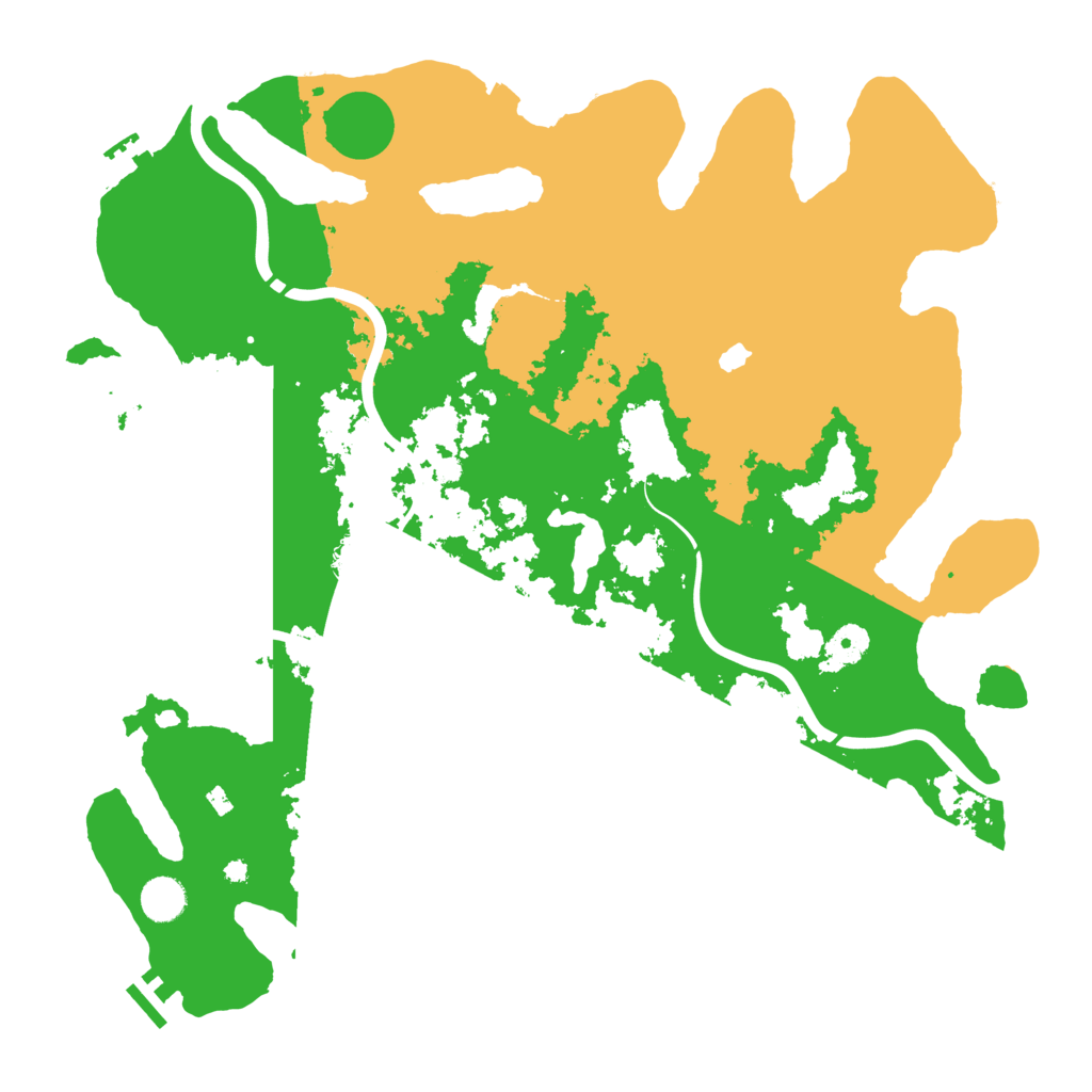 Biome Rust Map: Procedural Map, Size: 4250, Seed: 1456752489