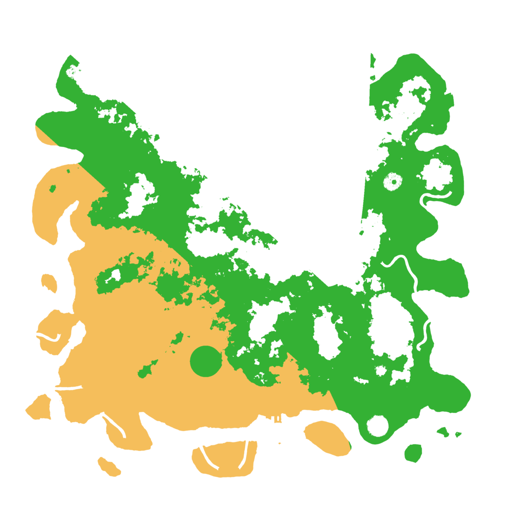 Biome Rust Map: Procedural Map, Size: 4250, Seed: 1561078390