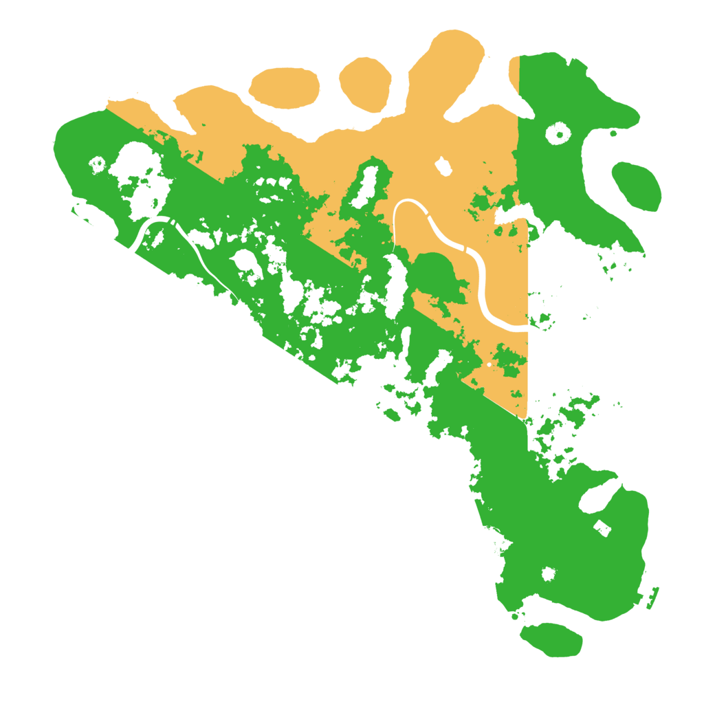 Biome Rust Map: Procedural Map, Size: 4500, Seed: 646289726