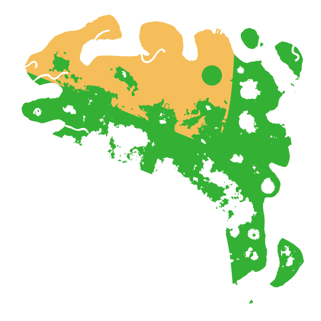 Biome Rust Map: Procedural Map, Size: 4200, Seed: 880176089