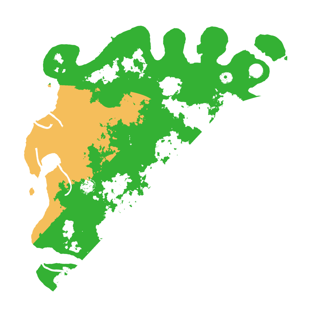 Biome Rust Map: Procedural Map, Size: 3950, Seed: 526