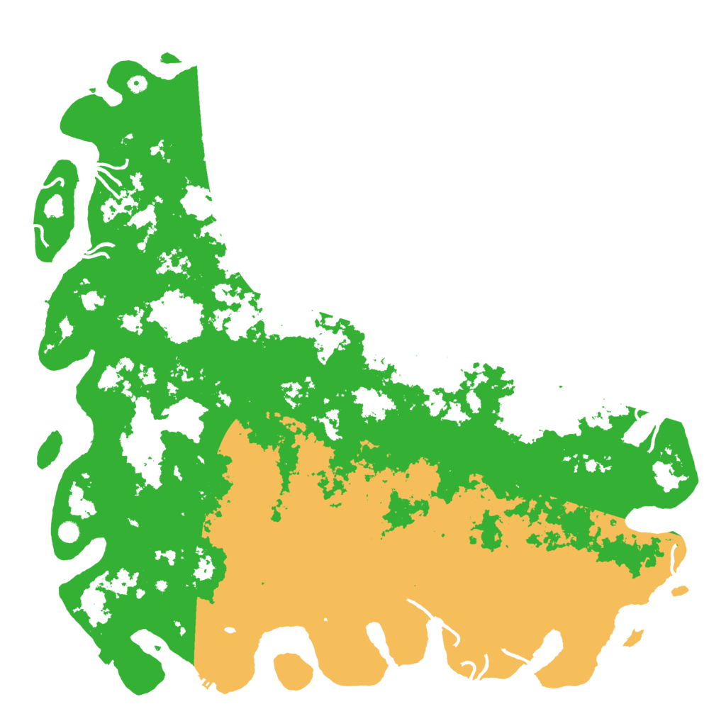 Biome Rust Map: Procedural Map, Size: 6000, Seed: 531387275