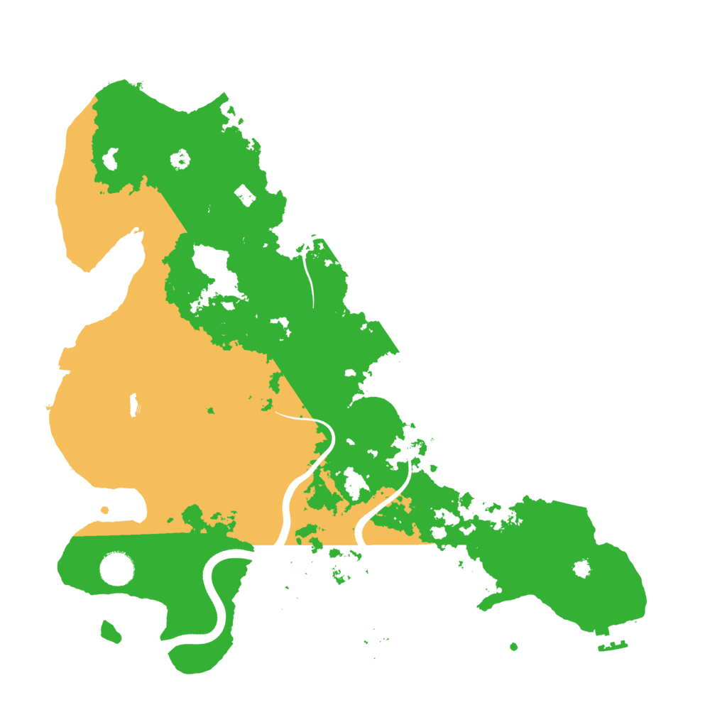 Biome Rust Map: Procedural Map, Size: 3750, Seed: 753635