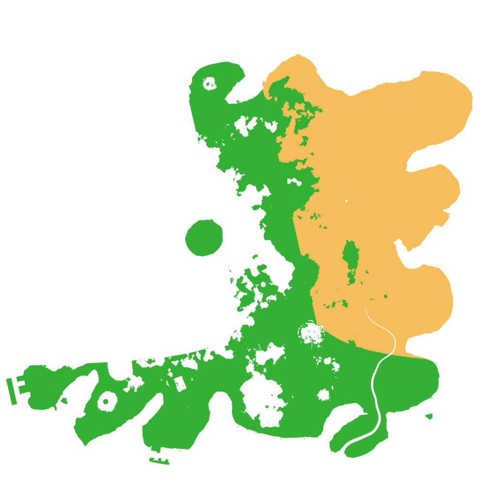Biome Rust Map: Procedural Map, Size: 3750, Seed: 1853396006