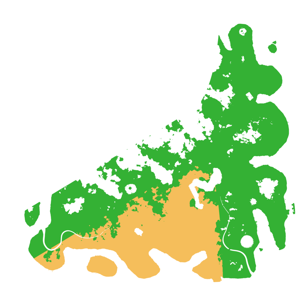 Biome Rust Map: Procedural Map, Size: 4250, Seed: 143162887