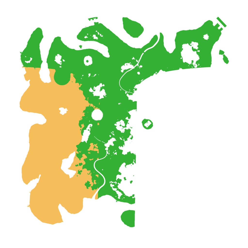 Biome Rust Map: Procedural Map, Size: 4000, Seed: 602118396