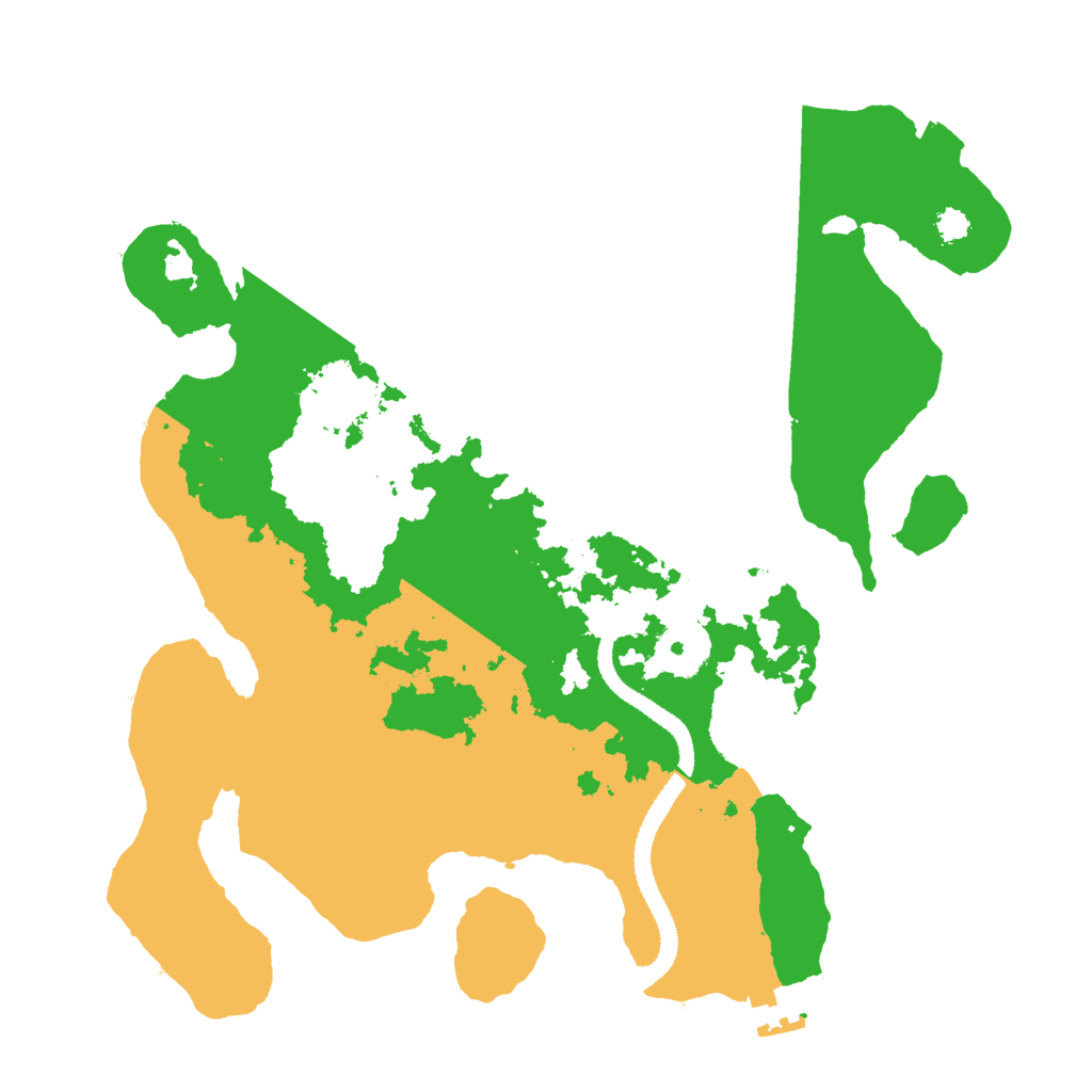 Biome Rust Map: Procedural Map, Size: 3000, Seed: 675865731
