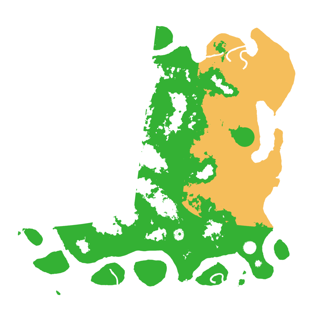 Biome Rust Map: Procedural Map, Size: 4250, Seed: 64204395