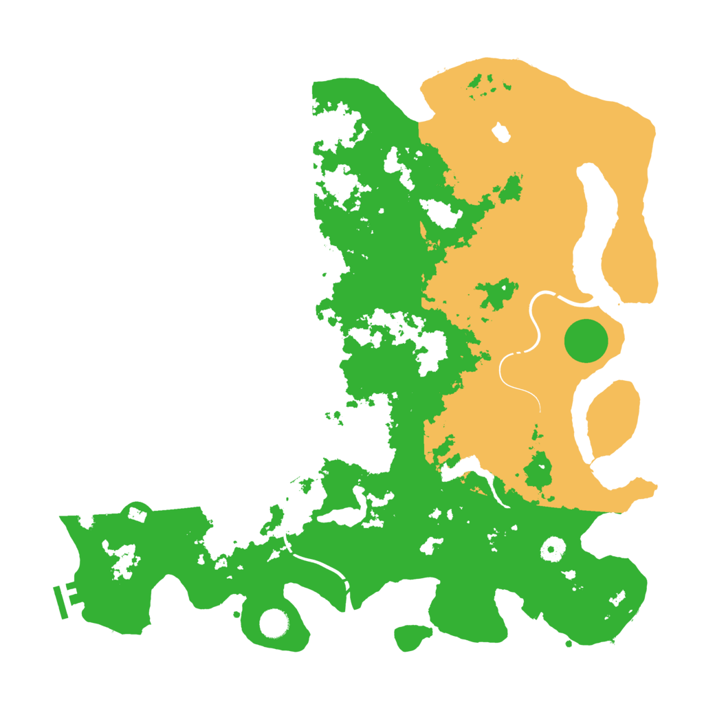 Biome Rust Map: Procedural Map, Size: 4250, Seed: 2815