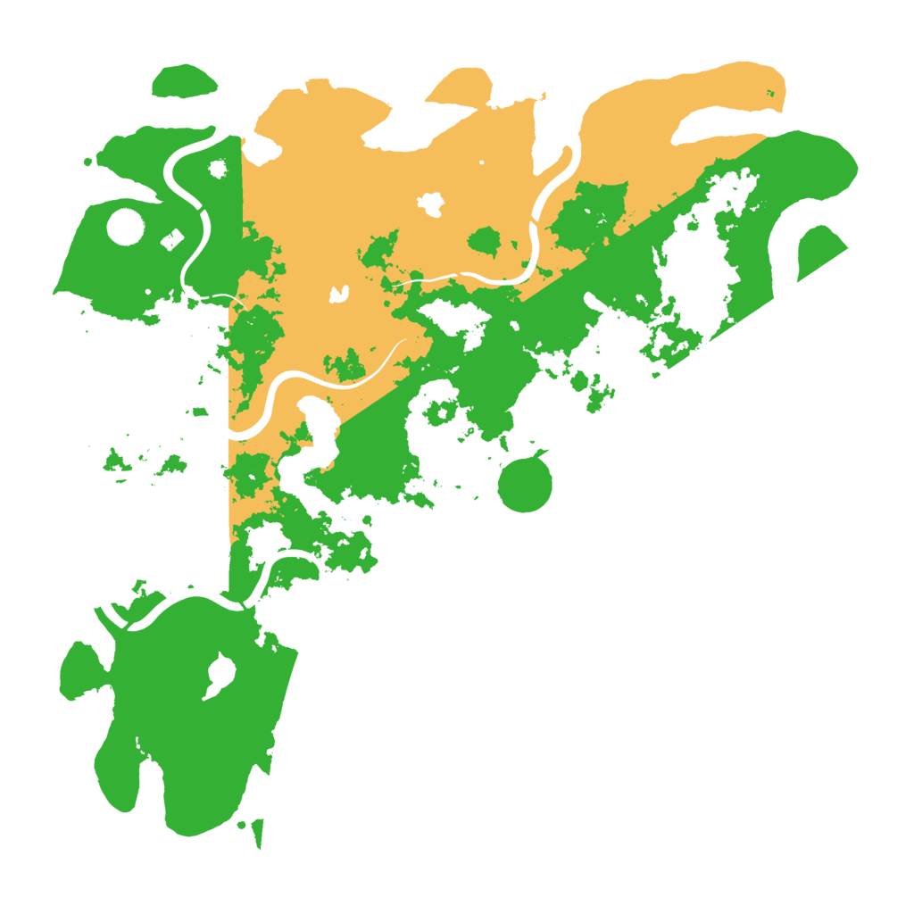 Biome Rust Map: Procedural Map, Size: 4500, Seed: 1599285457