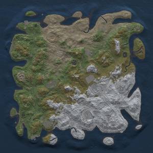 Thumbnail Rust Map: Procedural Map, Size: 4500, Seed: 1599285457, 19 Monuments