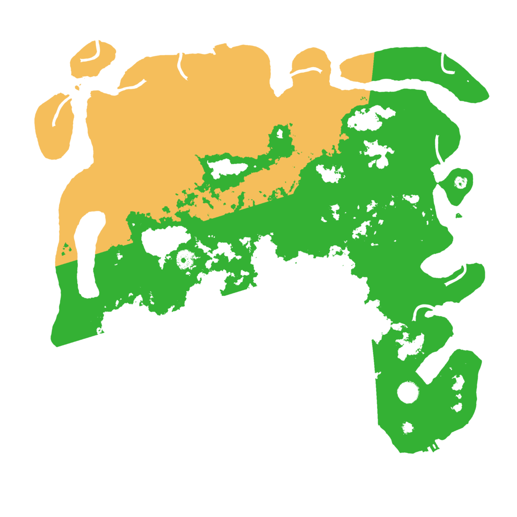 Biome Rust Map: Procedural Map, Size: 4250, Seed: 84264623