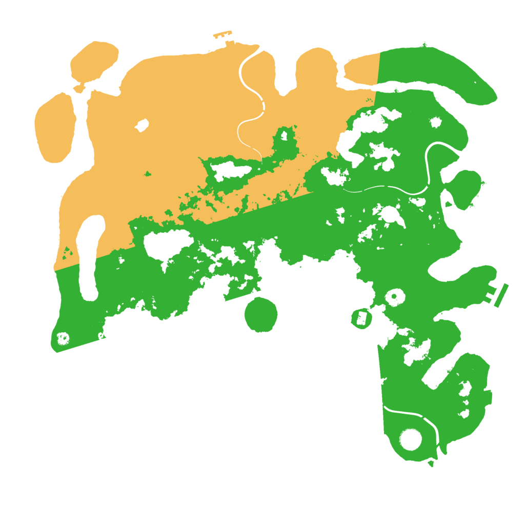 Biome Rust Map: Procedural Map, Size: 4250, Seed: 84264623