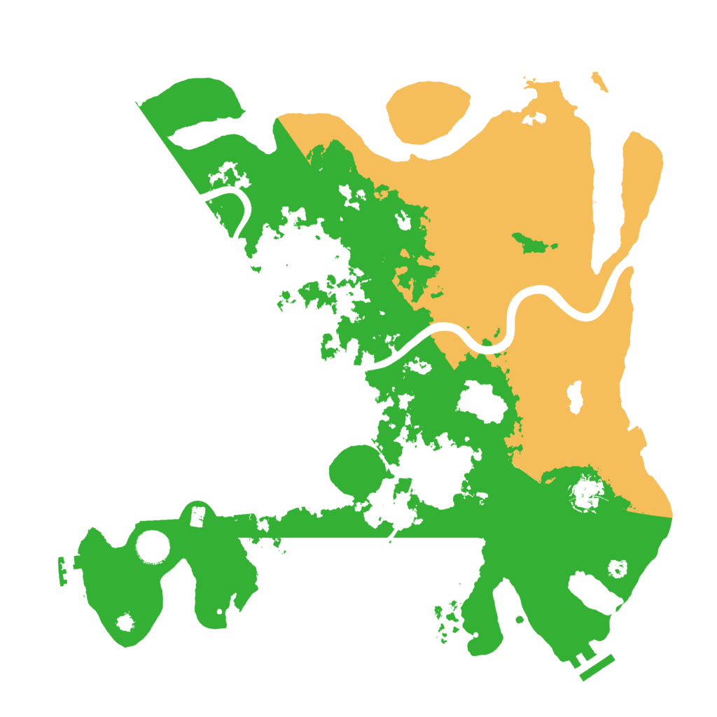 Biome Rust Map: Procedural Map, Size: 3750, Seed: 23231