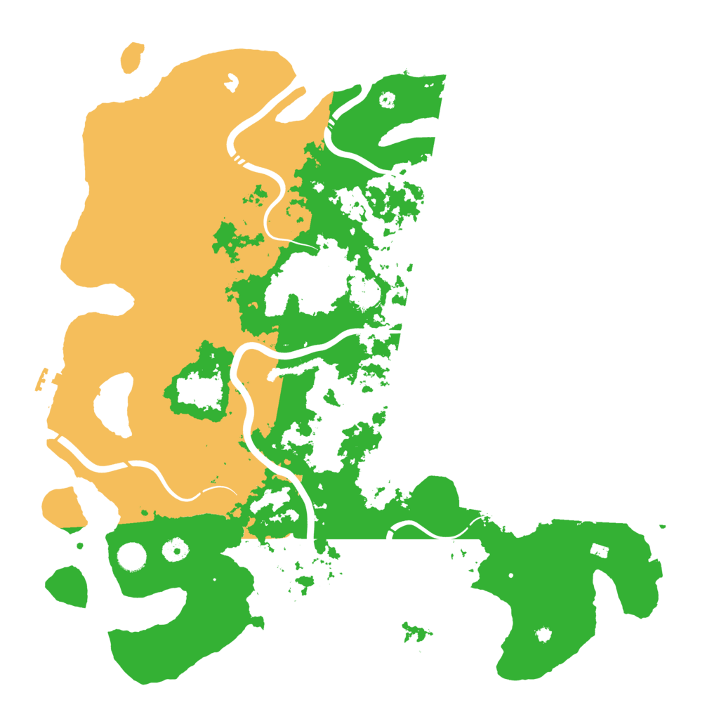 Biome Rust Map: Procedural Map, Size: 4400, Seed: 252774634
