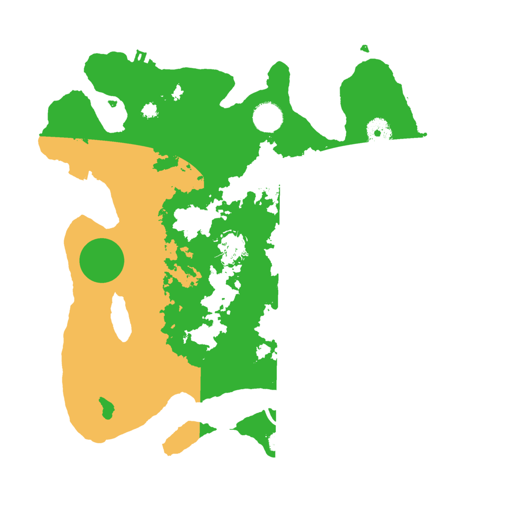 Biome Rust Map: Procedural Map, Size: 3000, Seed: 7259