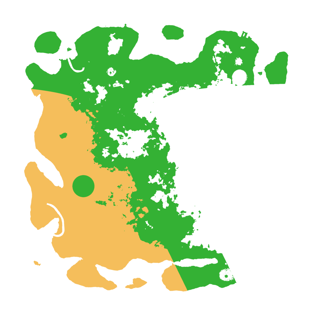 Biome Rust Map: Procedural Map, Size: 3800, Seed: 18594228