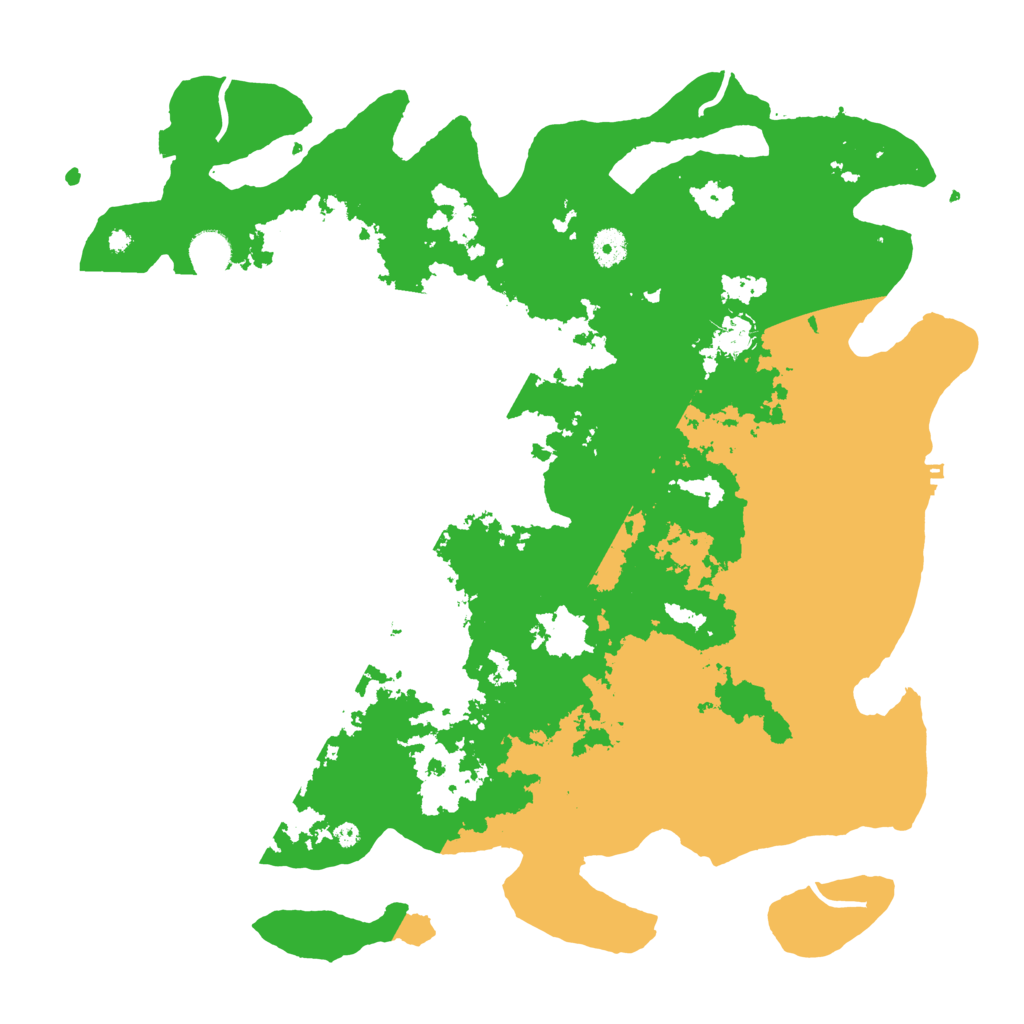 Biome Rust Map: Procedural Map, Size: 4300, Seed: 1119042187