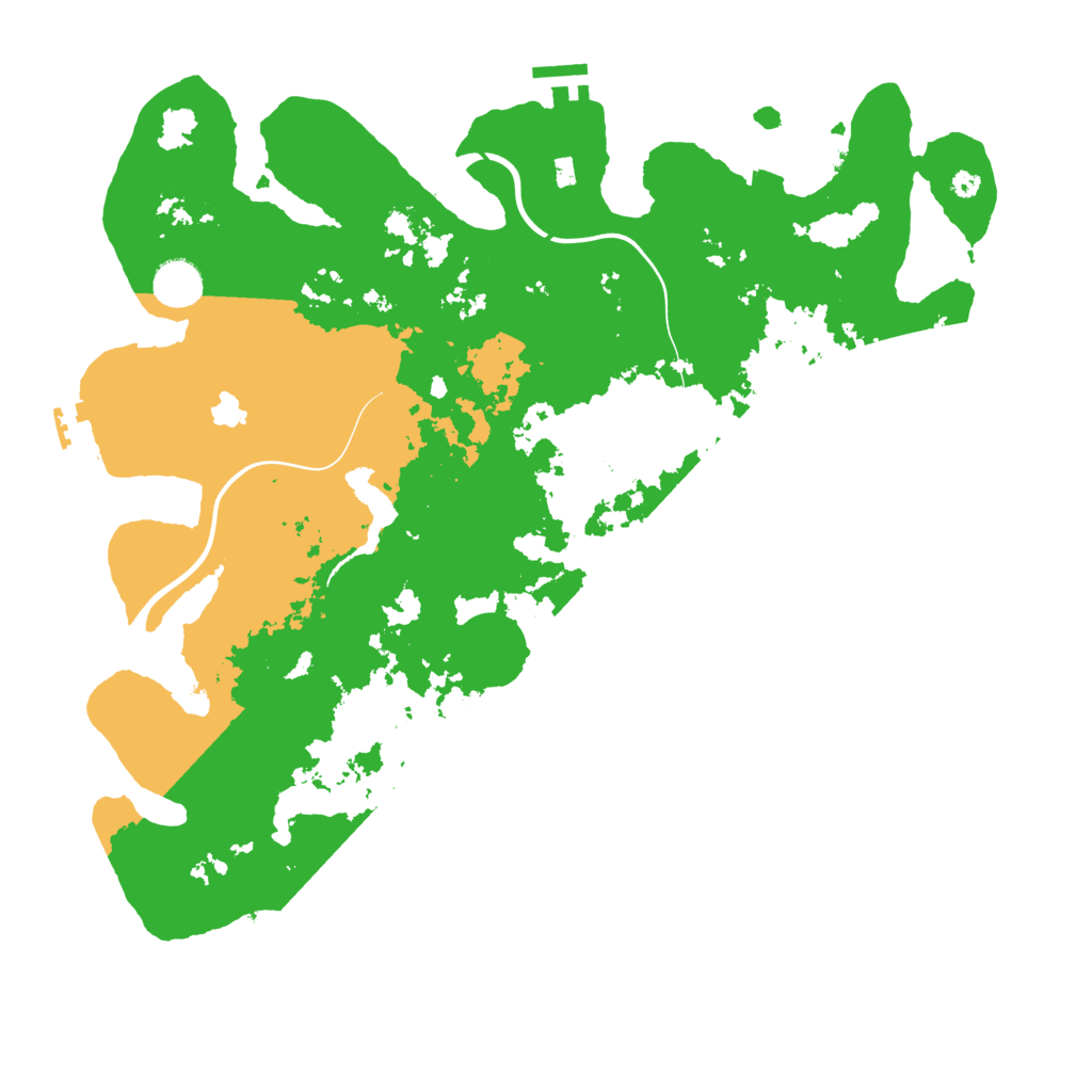 Biome Rust Map: Procedural Map, Size: 4000, Seed: 502932585