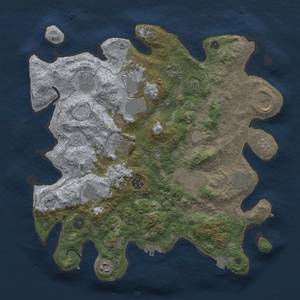 Thumbnail Rust Map: Procedural Map, Size: 3800, Seed: 62400571, 18 Monuments