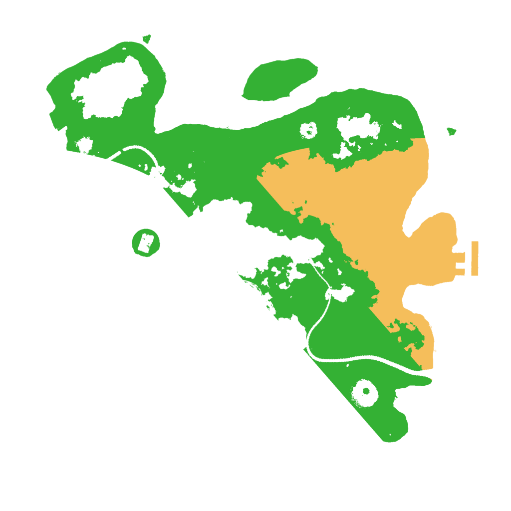Biome Rust Map: Procedural Map, Size: 3000, Seed: 2012686763