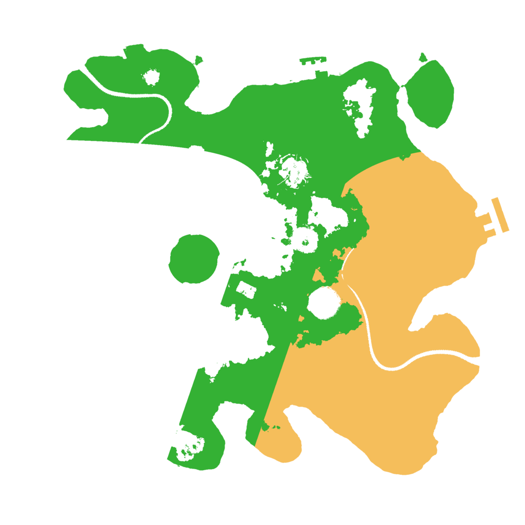 Biome Rust Map: Procedural Map, Size: 3000, Seed: 2129222871