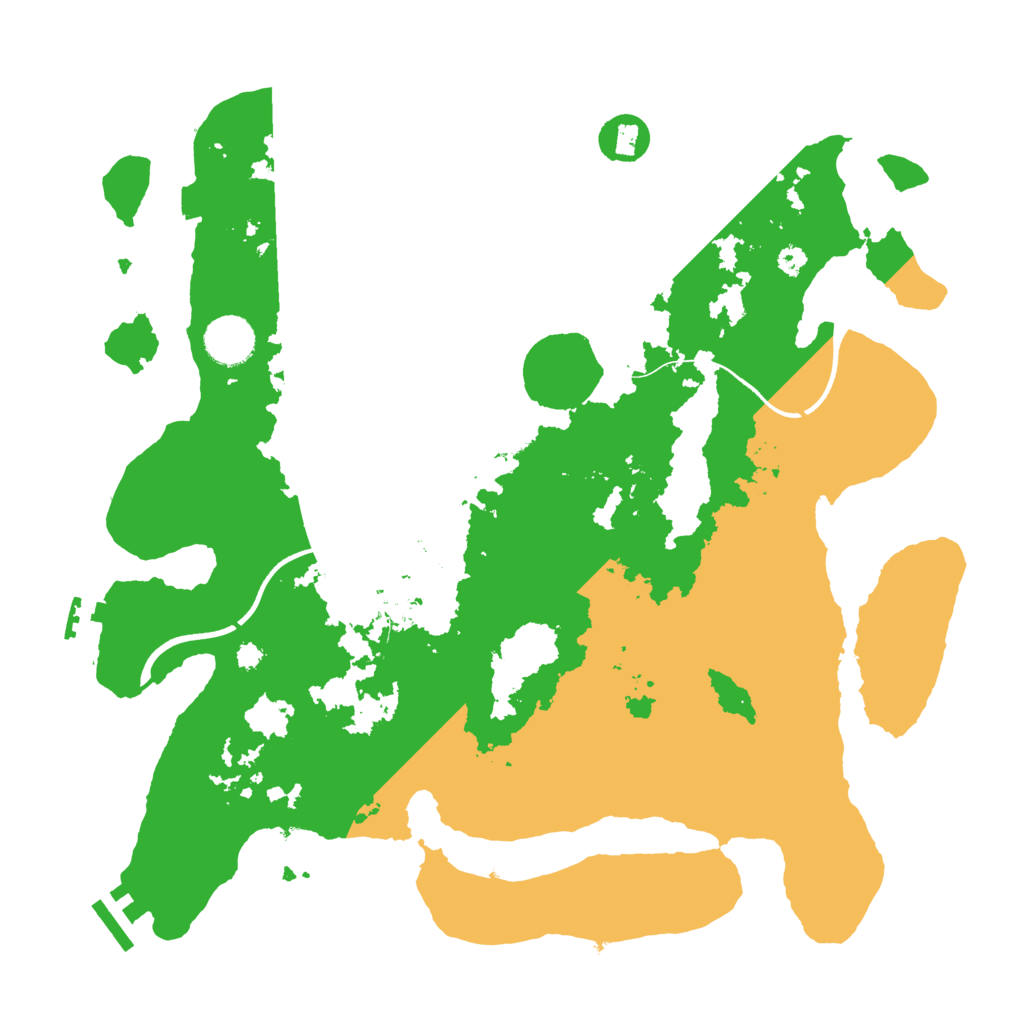 Biome Rust Map: Procedural Map, Size: 3600, Seed: 1526498699
