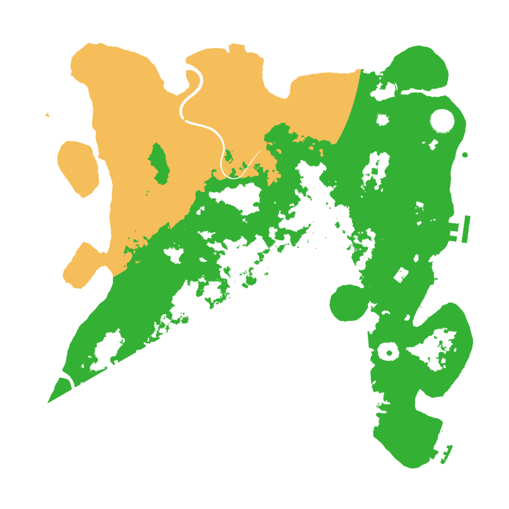 Biome Rust Map: Procedural Map, Size: 3750, Seed: 31344