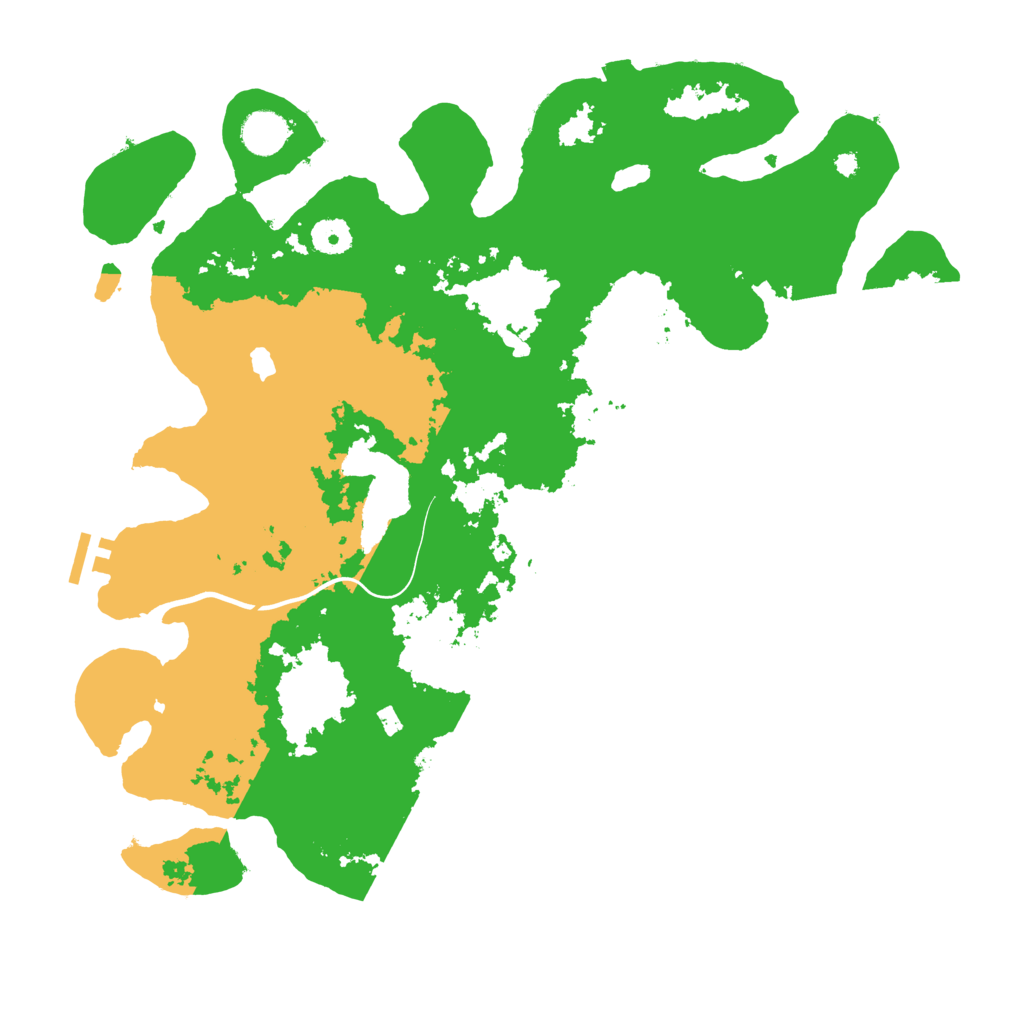 Biome Rust Map: Procedural Map, Size: 4000, Seed: 4725