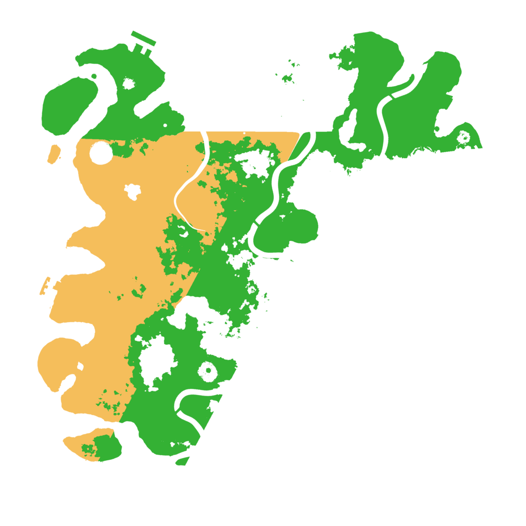 Biome Rust Map: Procedural Map, Size: 4100, Seed: 4725