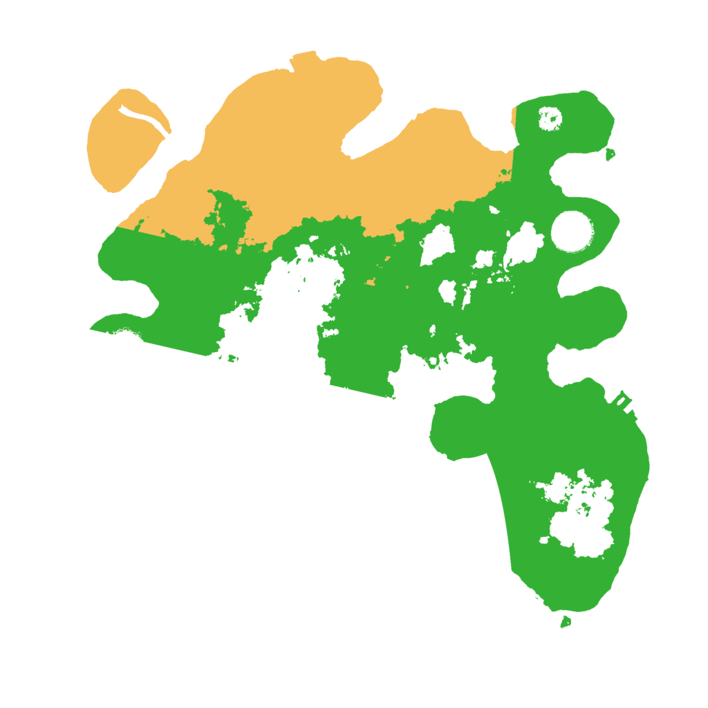 Biome Rust Map: Procedural Map, Size: 3000, Seed: 2040532303