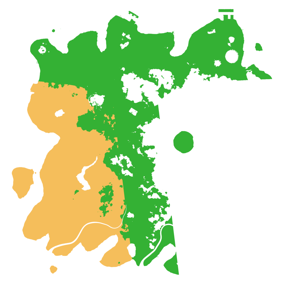 Biome Rust Map: Procedural Map, Size: 4000, Seed: 2403571