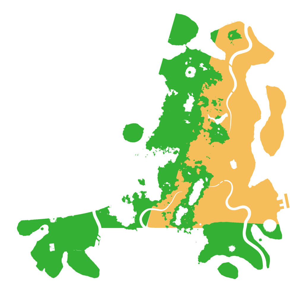 Biome Rust Map: Procedural Map, Size: 4250, Seed: 21353542