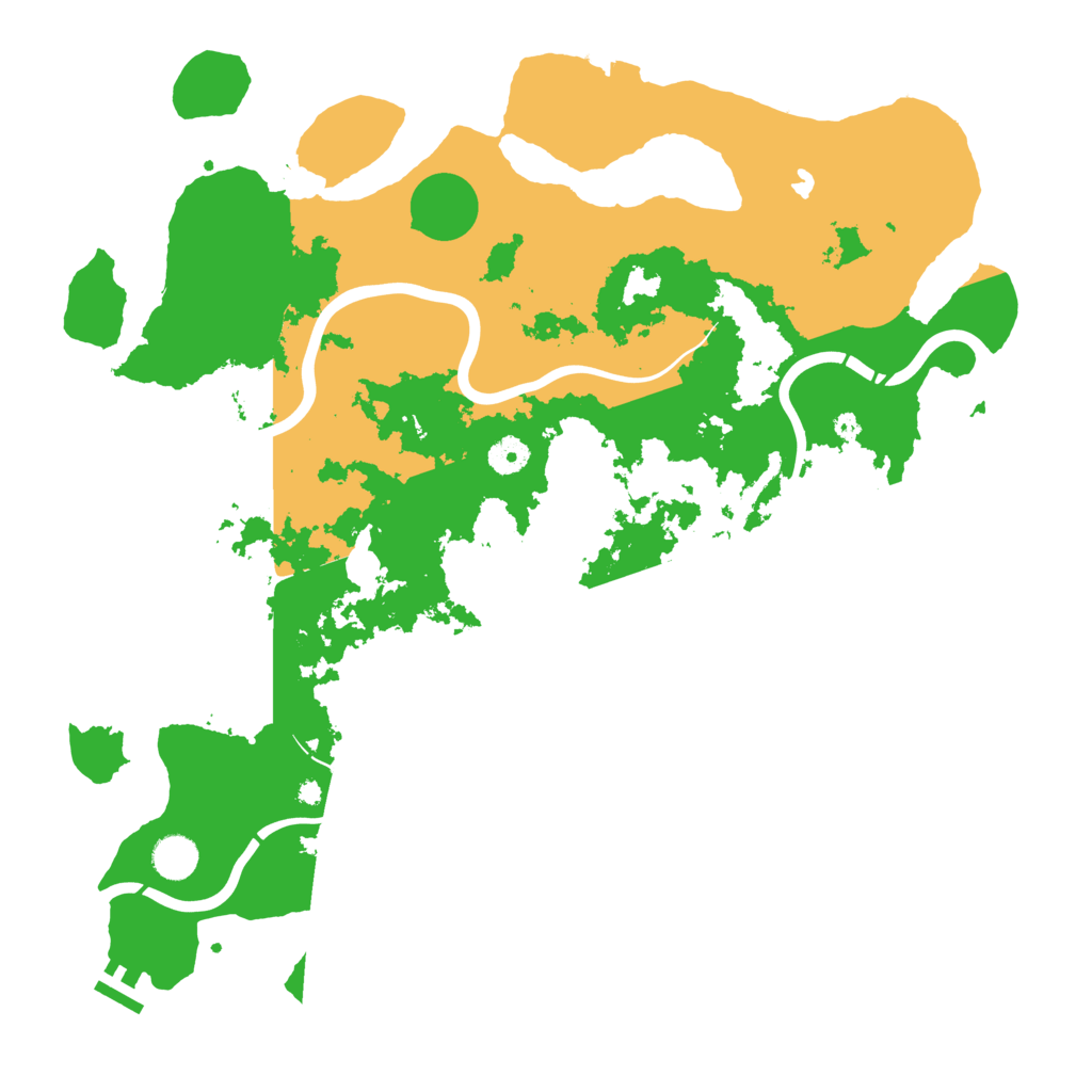 Biome Rust Map: Procedural Map, Size: 4250, Seed: 18936777
