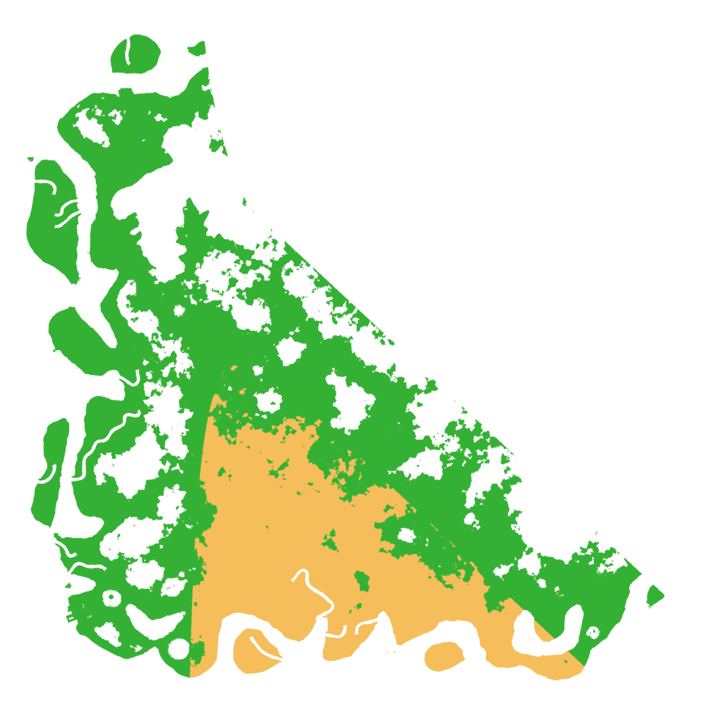 Biome Rust Map: Procedural Map, Size: 6000, Seed: 333