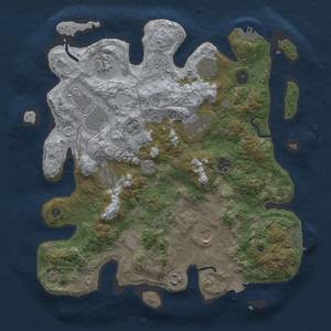 Thumbnail Rust Map: Procedural Map, Size: 3750, Seed: 1406900473, 17 Monuments