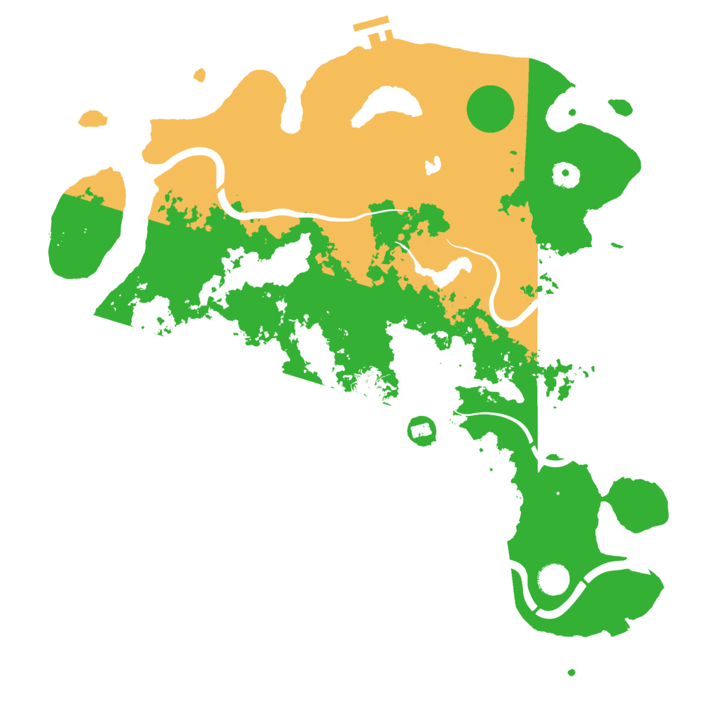 Biome Rust Map: Procedural Map, Size: 4000, Seed: 735089084