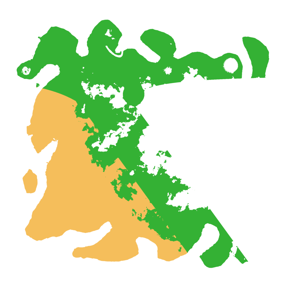 Biome Rust Map: Procedural Map, Size: 3600, Seed: 12004