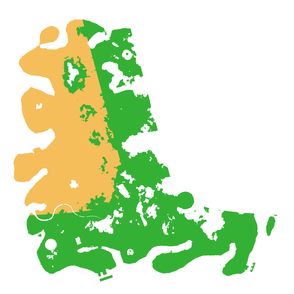 Biome Rust Map: Procedural Map, Size: 4500, Seed: 6715433