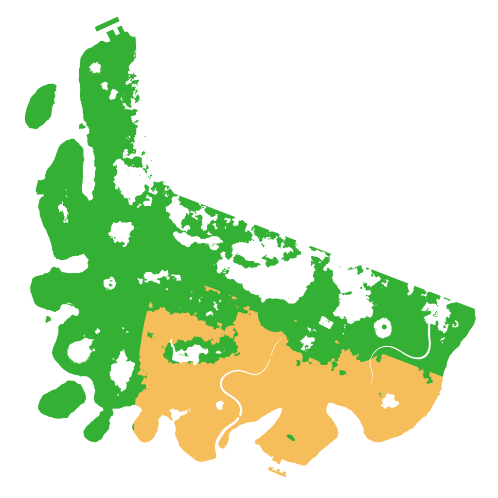 Biome Rust Map: Procedural Map, Size: 4000, Seed: 728