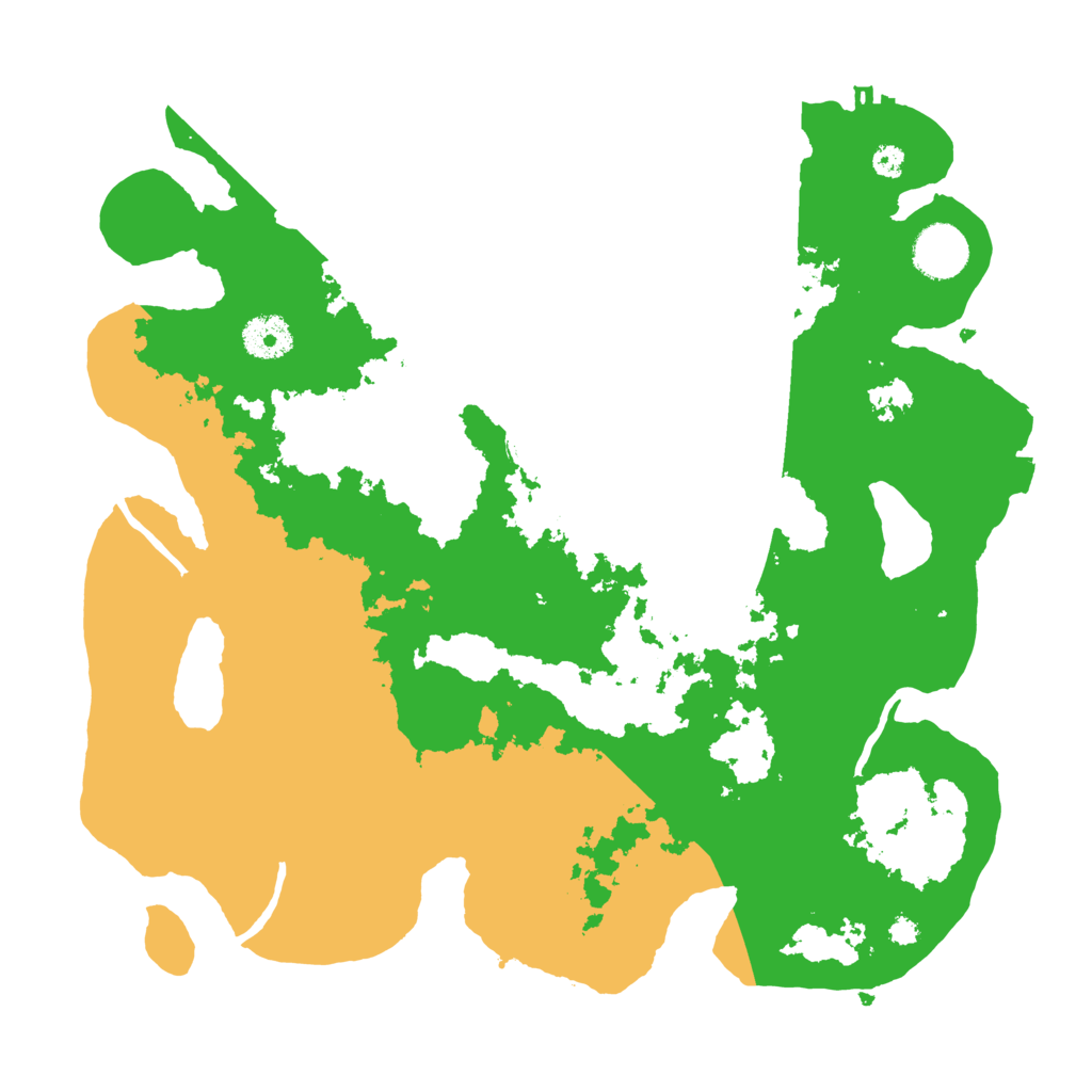 Biome Rust Map: Procedural Map, Size: 3500, Seed: 366033445