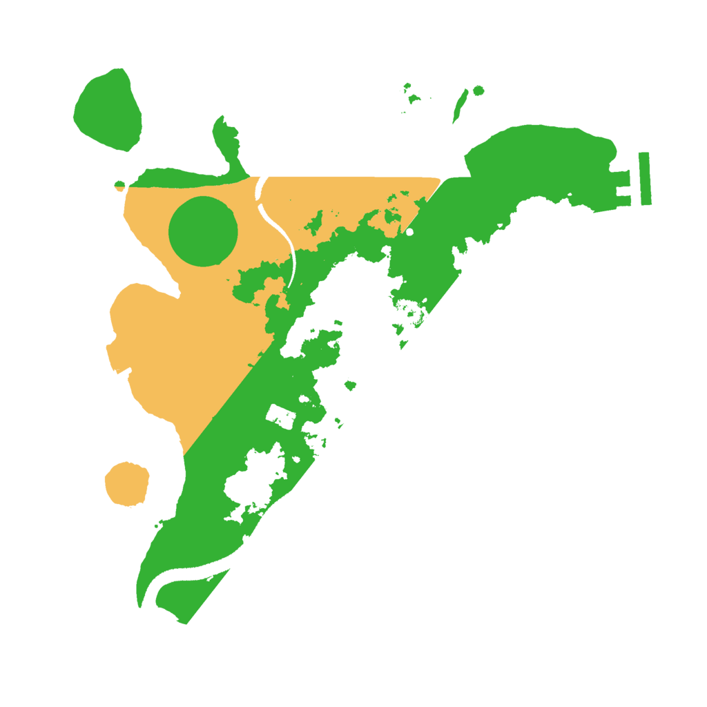 Biome Rust Map: Procedural Map, Size: 2700, Seed: 1069873