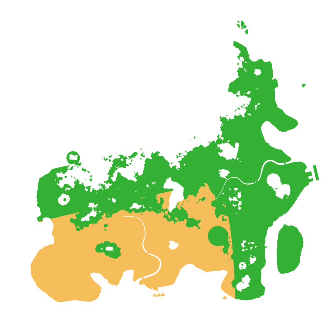 Biome Rust Map: Procedural Map, Size: 4250, Seed: 1834432157
