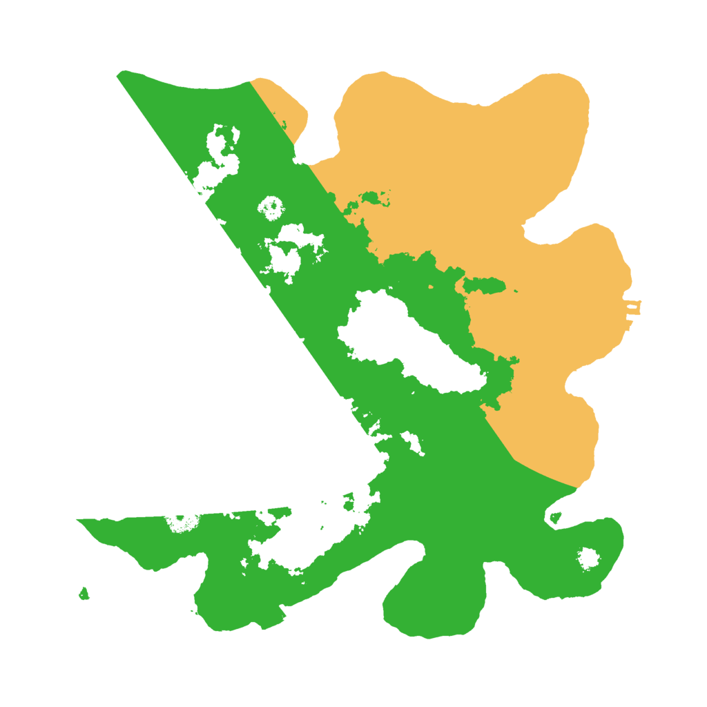 Biome Rust Map: Procedural Map, Size: 3000, Seed: 960